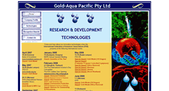 Desktop Screenshot of gold-aquapacific.com